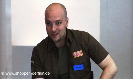 Schauspieler Stephan Zinner in dem Film Shoppen